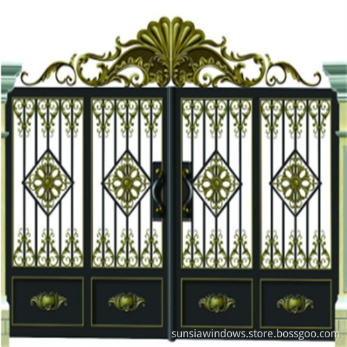 Luxury Villa Courtyard Aluminum Gate